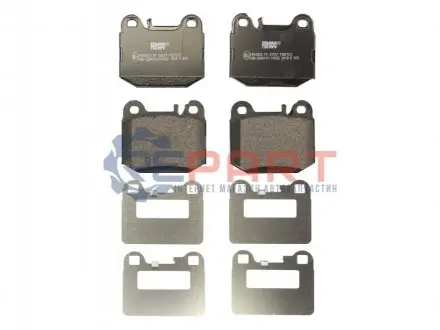 Фото Колодки гальмівні (задні) MB M-class (W163) 98-05 FERODO (FDB1512) зображення 1