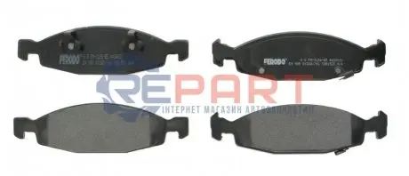 Фото Колодки гальмівні (передні) Jeep Grand Cherokee 3.1TD/4.0I/4.7V8 99-05 FERODO (FDB1523) зображення 1