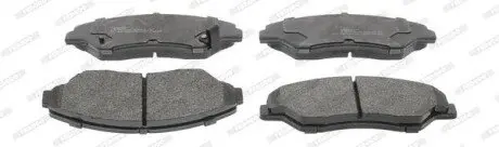 Комплект гальмівних колодок передн, KIA RETONA, SPORTAGE 2.0/2.0D 04.94-08.03 FERODO FDB1536