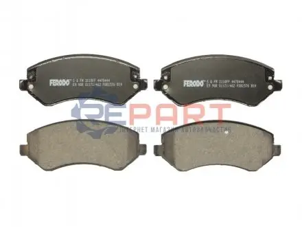 Фото Тормозные колодки, дисковые. FERODO (FDB1576) изображение 1