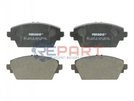 Тормозные колодки, дисковые. FERODO FDB1580