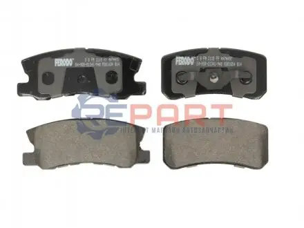 Комплект гальмівних колодок задн (із замком), CHRYSLER 200, SEBRING CITROEN C4 AIRCROSS, C-CROSSER, C-CROSSER ENTERPRISE JEEP COMPASS, PATRIOT MITSUBISHI ASX, ENDEAVOR, GRANDIS 1.6-3.8 04.00 FERODO FDB1604 Купити в Україні