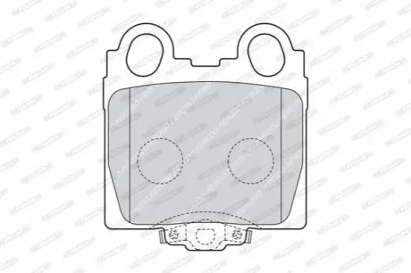 Комплект гальмівних колодок задн, LEXUS GS, IS I, IS SPORTCROSS, SC TOYOTA ALTEZZA, ALTEZZA GITA, ARISTO, BREVIS, CELSIOR, MARK II, MARK II IX, PROGRES, VEROSSA 2.0-4.3 08.97-11.11 FERODO FDB1610