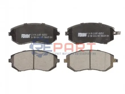Фото Колодки гальмівні (передні) Subaru Forester/Impreza/Legace V/Outback 10- FERODO (FDB1639) зображення 1