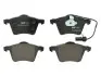 Комплект гальмівних колодок передн (із замком), FORD GALAXY I, GALAXY MK I SEAT ALHAMBRA VW SHARAN 1.9D-2.3 03.95-03.10 FERODO (FDB1654) зображення 1