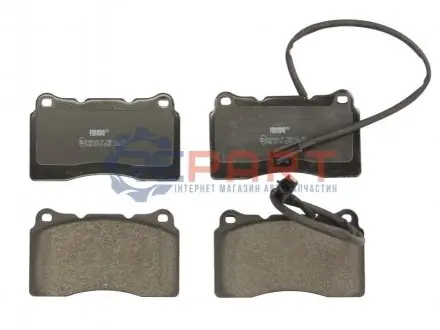 Фото Колодки гальмівні (передні) Alfa Romeo 159/166 98-11 (+датчики) FERODO (FDB1663) зображення 1