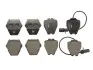 Колодки гальмівні (передні) Audi A4 97-01/A6 97-05/VW Passat B5 00-05/Phaeton 02-08 (+датчики) FDB1709