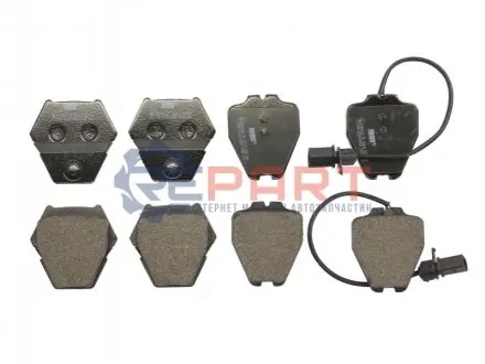 Фото Колодки гальмівні (передні) Audi A4 97-01/A6 97-05/VW Passat B5 00-05/Phaeton 02-08 (+датчики) FERODO (FDB1709) зображення 1