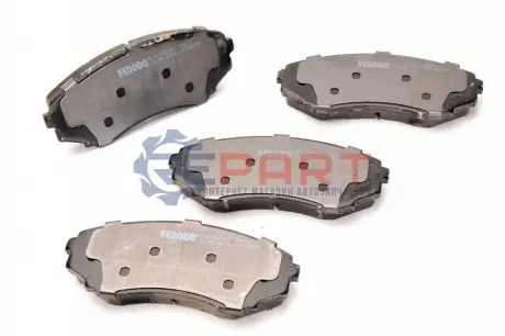 Тормозные колодки, дисковые. FERODO FDB1757