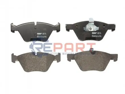 Фото Колодки гальмівні (передні) BMW 3 (E90-93) 04-/ X1 (E84) 09- замінено на 0 986 494 118 FERODO (FDB1773) зображення 1