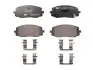 Комплект гальмівних колодок передн, HYUNDAI I10 I KIA PICANTO I, PICANTO II 1.0-1.2LPG 04.04-05.18 FERODO (FDB1783) зображення 1