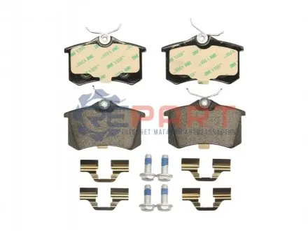 Фото 1 — Колодки гальмівні (задні) VW Caddy III 04-/Peugeot 308 07-/Citroen C4 04- FERODO (FDB1788) Фото Колодки гальмівні (задні) VW Caddy III 04-/Peugeot 308 07-/Citroen C4 04- FERODO (FDB1788) зображення 1