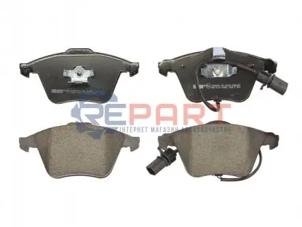 Комплект гальмівних колодок передн (із замком), AUDI A4 B7, A6 ALLROAD C6, A6 C6, A8 D3 2.0-6.0 10.02-08.11 FERODO FDB1827