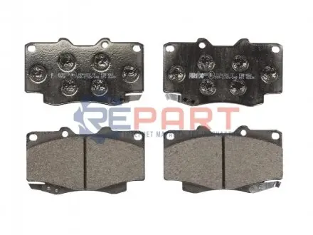 Комплект гальмівних колодок передн, TOYOTA FORTUNER, HILUX VII 2.5D/2.7/3.0D 06.04 FERODO FDB1852 Купити в Україні
