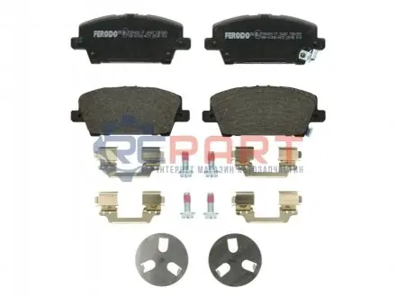 Фото Колодки гальмівні (передні) Honda Civic VIII 05- (Lucas) FERODO (FDB1859) зображення 1