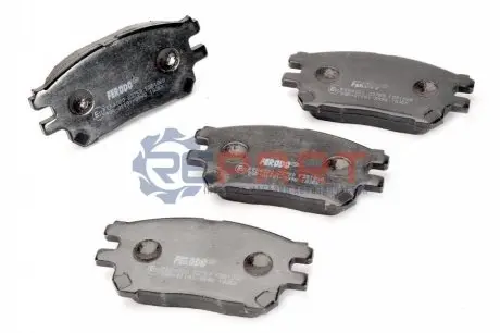 Комплект гальмівних колодок передн, TOYOTA PREVIA II 2.0D/2.4 02.00-02.06 FERODO FDB1868