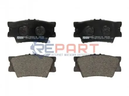 Фото Колодки гальмівні (задні) Toyota Camry/Rav4 IV 05-/Avalon 12-18/Lexus ES 06-18 FERODO (FDB1892) зображення 1