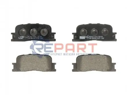 Фото Колодки гальмівні (задні) Toyota Camry 01-11/Highlander 00-03/Lexus ES 96-06 FERODO (FDB1909) зображення 1