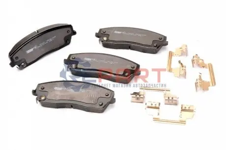 Фото Колодки гальмівні (передні) Chrysler 300C 04-/300 II 12-/Dodge Challenger 08-/Charger 05- FERODO (FDB1954) зображення 1