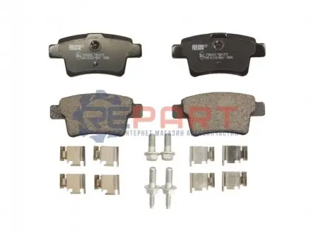 Фото Колодки гальмівні (задні) Citroen C4 Picasso/Grand Picasso 06-13/Peugeot 408 10- FERODO (FDB1973) зображення 1