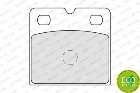 Комплект гальмівних колодок задн, AUDI R8, R8 SPYDER JAGUAR S-TYPE II, XJ, XK II MASERATI QUATTROPORTE V ASTON MARTIN DB9 VANTAGE, DB9 VOLANTE, DBS VANTAGE, DBS VOLANTE, RAPIDE 2.5-6.0 11.01 FERODO FDB1983