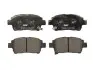Комплект гальмівних колодок передн, BYD F3 GEELY CK GREAT WALL C50, FLORID, VOLEEX C20R TOYOTA COROLLA, COROLLA VERSO, OPA, PREMIO, PRIUS, YARIS, YARIS VERSO 1.0-2.0 04.99 FERODO (FDB1985) зображення 1