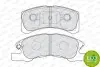 Комплект гальмівних колодок передн, DAIHATSU CUORE V, CUORE VI, CUORE VII, TREVIS MITSUBISHI MIRAGE / SPACE STAR VI, MIRAGE VI 0.7-1.2LPG 11.98 FERODO (FDB1988) зображення 1