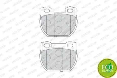 Комплект гальмівних колодок задн, LAND ROVER 110/127, DEFENDER 2.2D-4.0 09.86-02.16 FERODO FDB1994 Купити в Україні
