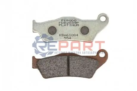 Тормозная колодка (диск) FERODO FDB2039P