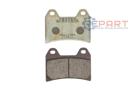 Гальмівні колодки передн, призначення: шосейне, матеріал: platinum-P, 55,2x75,2x8,8мм APRILIA PEGASO, RS, RST, RSV, SL, SMV, TUONO BENELLI 666, TNT, TORNADO, TREK BMW F, G 125-1290 1996-2020 FERODO FDB2042P