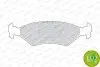 Тормозные колодки, дисковые. FERODO (FDB206) изображение 1