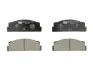 Комплект гальмівних колодок задн, FIAT 124, 124 SPIDER, 125, 131, 132, ARGENTA, X 1/9 FSO 125P, 132P, POLONEZ, POLONEZ I, POLONEZ II, POLONEZ III OPEL KADETT A SEAT 124 1.0-2.5D 09.62-03.02 FERODO (FDB22) зображення 1