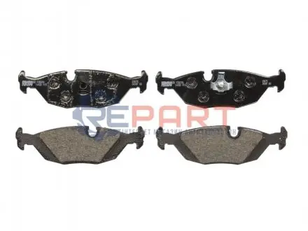 Фото Колодки гальмівні (задні) BMW 3 (E30) 82-94/5 (E28) 81-87/6 (E24) 77-89 M10/M20/M21/M30/M40 FERODO (FDB296) зображення 1