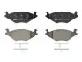 Комплект гальмівних колодок передн, SEAT CORDOBA, CORDOBA VARIO, IBIZA II VW GOLF II, JETTA II, POLO, POLO CLASSIC, POLO II 1.0-1.9D 10.81-10.02 FERODO (FDB385) зображення 1