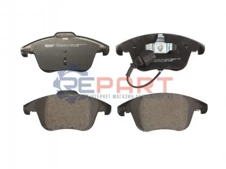 Комплект гальмівних колодок передн, AUDI Q3 SEAT ALHAMBRA VW PASSAT B7, SHARAN, TIGUAN 1.4-2.5 09.07-12.22 FERODO FDB4057 Купити в Україні