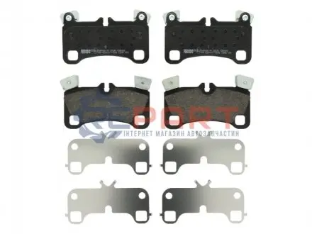 Комплект гальмівних колодок задн, AUDI Q7 PORSCHE CAYENNE VW TOUAREG 3.0-6.0D 05.02-08.15 FERODO FDB4065 Купити в Україні