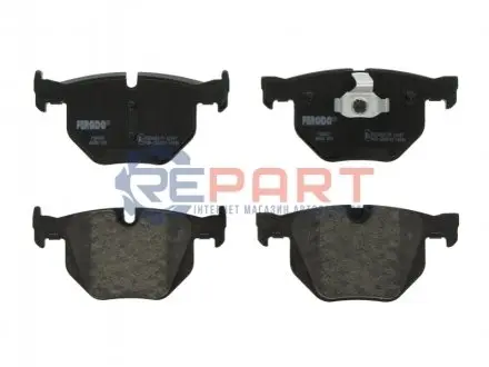 Фото Колодки гальмівні (задні) BMW 5 (E60/E61) 02-10/6 (E63/E64) 04-10 FERODO (FDB4067) зображення 1