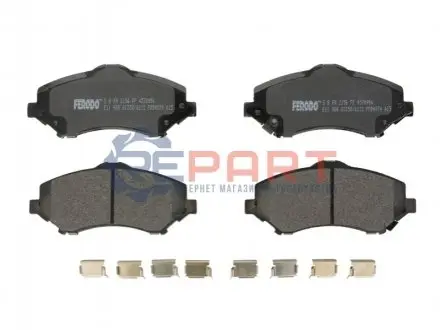 Тормозные колодки дисковые FERODO FDB4074 Купить в Украине
