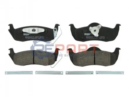 Комплект гальмівних колодок задн, INFINITI QX56 JEEP COMMANDER, GRAND CHEROKEE II, GRAND CHEROKEE III, GRAND CHEROKEE IV NISSAN ARMADA MK I, TITAN 2.7D-5.7 08.03 FERODO FDB4075 Купити в Україні