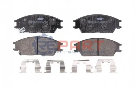 Фото Колодки гальмівні (передні) Hyundai Accent I/II 89-06/Getz 02-11 (Akebono) FERODO (FDB4076) зображення 1