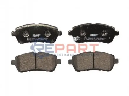 Комплект гальмівних колодок передн, DAIHATSU MATERIA, SIRION FORD FIESTA VI MAZDA 2 SUBARU JUSTY IV SUZUKI BALENO, SWIFT IV, SWIFT V 1.0-1.6D 01.05 FERODO FDB4110 Купити в Україні