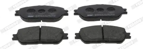 Комплект гальмівних колодок передн, LEXUS ES TOYOTA ALPHARD I, AVALON, CALDINA, CAMRY, PREVIA II, SOLARA, TACOMA 2.0-4.0 02.00 FERODO FDB4126