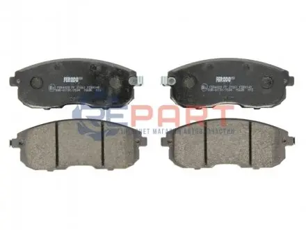 Комплект гальмівних колодок передн, HONDA CIVIC VIII NISSAN 200SX, ALTIMA, CUBE, JUKE, MAXIMA / MAXIMA QX V, MAXIMA VI, PRIMERA, PULSAR, QUEST, SENTRA VII, TEANA I, TEANA II 1.2-3.5 09.88 FERODO FDB4148 Купити в Україні