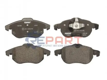 Комплект гальмівних колодок передн, FIAT CROMA OPEL ASTRA H, ASTRA H GTC, VECTRA C, ZAFIRA B 1.8-2.2 04.04-12.11 FERODO FDB4188 Купити в Україні