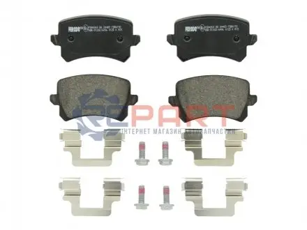 Фото Колодки гальмівні (задні) Audi A6/VW Passat/CC 1.8TSI/2.0TDI 05- FERODO (FDB4192) зображення 1