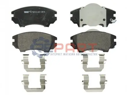 Комплект гальмівних колодок передн, CHEVROLET CAMARO, MALIBU MG MARVEL R OPEL ASTRA J, ASTRA J GTC, CASCADA, INSIGNIA A, INSIGNIA A COUNTRY, ZAFIRA C SAAB 9-5 1.4-Electric 07.08 FERODO FDB4208 Купити в Україні