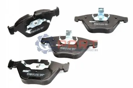 Комплект гальмівних колодок передн, BMW 3 (E90), 3 (E91), 3 (E92), 3 (E93), 5 (E61), X1 (E84), Z4 (E89) 3.0/3.0D 12.04-08.16 FERODO FDB4221 Купити в Україні