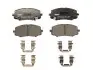 Комплект гальмівних колодок передн, HYUNDAI I10 I, I20 I KIA PICANTO I, PICANTO II 1.0-1.2LPG 04.04-03.17 FERODO (FDB4234) зображення 1