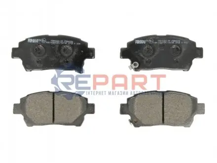 Комплект гальмівних колодок передн, TOYOTA BB I, IQ, PROBOX / SUCCEED, YARIS, YARIS VERSO ASTON MARTIN CYGNET 1.0-1.5 08.99-12.15 FERODO FDB4236