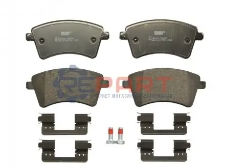 Комплект гальмівних колодок передн, MERCEDES CITAN MIXTO (DOUBLE CABIN), CITAN (MPV), CITAN/MINIVAN (W415) RENAULT KANGOO, KANGOO BE BOP, KANGOO EXPRESS, KANGOO II 1.2-Electric 06.05 FERODO FDB4256 Купити в Україні